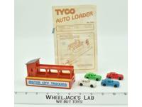 Electric Trucking US-1 Scale HO Slot Car Accessory Auto Loader #3455 W/Cars Tyco