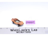 Johnny Lightning Custom Turbine Orange 1969 Topper Diecast Vintage