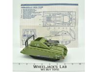 Armadillo 100% Complete 1985 GI Joe ARAH Action Figure Vintage Vehicle