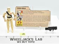 Storm Shadow #2 V1 GI Joe  ARAH Vintage Hasbro 1984 Action Figure
