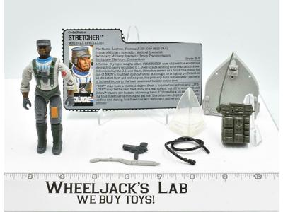 Stretcher V1 100% Complete 1990 GI Joe Vintage Hasbro Action Figure