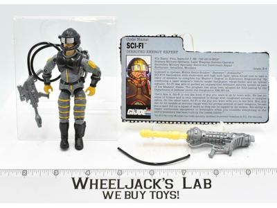 Sci-fi V2 100% Complete ARAH 1991 GI Joe Vintage Hasbro Action Figure