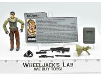 Bullhorn V1 100% Complete 1990 GI Joe Vintage Hasbro Action Figure