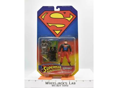 Superboy Superman Man of Steel 1995 Kenner NEW MOSC Action Figure