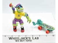 Mondo Gecko 100% Complete 1990 TMNT Teenage Mutant Ninja Turtle Playmates Toys