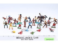 LOT Toy Soldier Elastolin Britains Made in England Transogram Hong Kong 2"