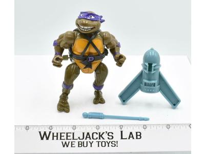Wacky Action Donatello 100% Complete 1989 Teenage Mutant Ninja Turtle Playmates