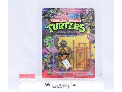 Donatello CAS GRADED 85 85/85/90 10-Back TMNT 1988 Playmates Toys Action Figure