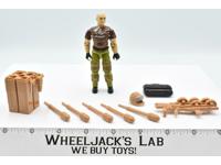 Salvo V1 100% Complete 1990 GI Joe Vintage Hasbro Action Figure