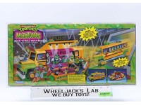 Rock 'N' Roll Muta-Bus CAS GRADED 80+ TMNT 1992 Playmates Vehicle NEW SEALED