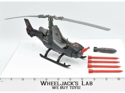 Cobra F.A.N.G. FANG Assault Gyrocopter Helicopter Complete 1983 GI Joe Vintage