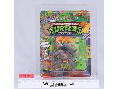 Doctor El CAS GRADED 75 75/85/85 46-Back TMNT 1992 Playmates Action Figure NEW