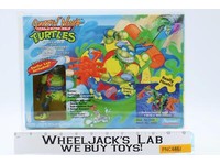 Surfer Leo W/ Mondo Mutant Surfer Tube CAS GRADED 85 85/90/85 TMNT 1994 SEALED