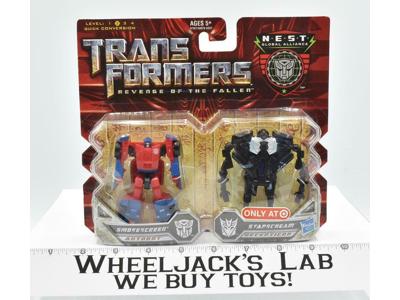 Smokescreen Starscream Legends MOSC NEW Revenge Fallen ROTF Target Transformers