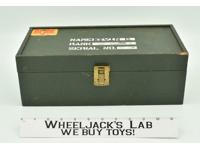GI Joe WOODEN Footlocker W/Gear Tray 1964 Vintage Action Accessory