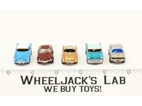 Lot of 5 Classic Cars Vintage Galoob Micro Machines