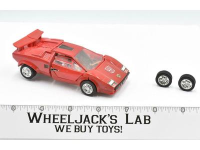 Sideswipe Vintage Hasbro 1984 G1 Transformers Action Figure LOOSE LEFT TIRES