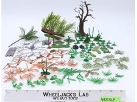 LOT Plastic Plants Britains Elastolin Made in England Aquascapers Leaves Foilage