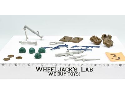 Lot #3 Battle Gear Accessory Pack 2 Set Complete 1984 Weapons Gi Joe Vintage