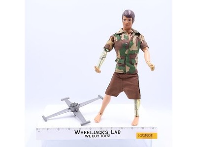 Mike Power Atomic Man 12" GI Joe 1975 Hasbro Action Figure Complete *NICE*