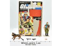 Law &amp; Order V1 100% Complete W CARD 1987 GI Joe Hasbro Vintage Action Figure
