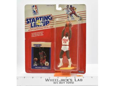 Michael Jordan #2 RC Card Edition Starting Lineup1988 NEW Kenner Action Figure