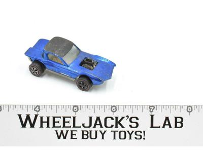 Python Blue 1968 Redline Hot Wheels Mattel Vintage RL