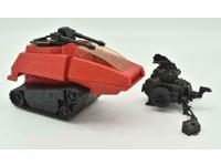 Red SEARS HISS Tank 100% Complete w Blueprints 1983 GI Joe Hasbro Vintage