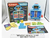 Alphie WORKS 426 Playskool Computer Electronic Robot W Box Milton Bradley 1978