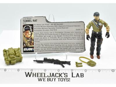 Tunnel Rat V1 100% Complete GI Joe ARAH Vintage Hasbro 1987 Action Figure