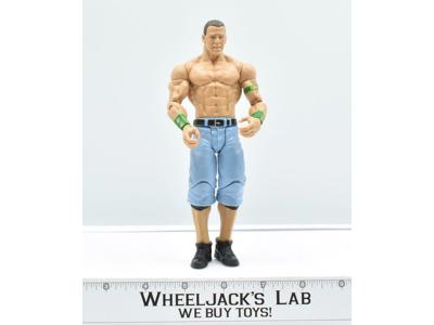 John Cena Cenation GREEN BANDS BLUE PANTS Mattel Action Figure WWF WWE