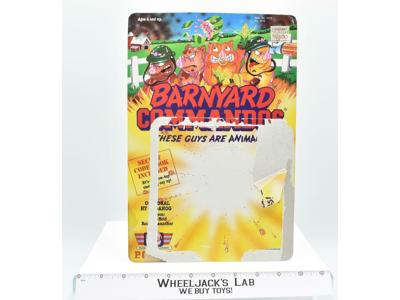 Hy Ondahog Barnyard Commandos Cardback Playmates Vintage