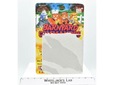 Bull Bellwether Barnyard Commandos Cardback Playmates Vintage