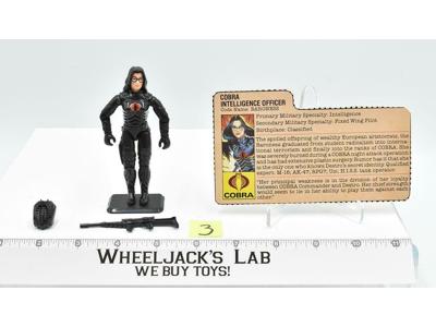 Baroness #3 V1 100% Complete 1984 GI Joe ARAH Hasbro Vintage Action Figure