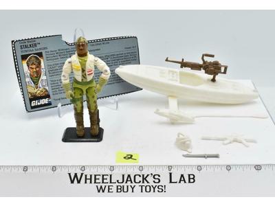 Stalker #2 V2 100% Complete 1989 GI Joe ARAH Vintage Hasbro Action Figure