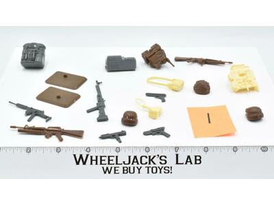 Lot #1 Battle Gear Accessory Pack 5 Set 1987 Weapons Guns Gi Joe Vintage