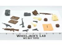 Lot #1 Battle Gear Accessory Pack 5 Set 1987 Weapons Guns Gi Joe Vintage