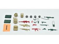 Lot #1 Battle Gear Accessory Pack 3 Complete Set 1985 Weapons Guns Gi Joe