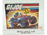 Cobra Ferret ATV Vehicle #1 Complete W/Box GI Joe 1985 Action Figure Vintage