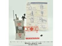 Check Point 100% Complete Alpha Battle Station GI Joe 1985 Hasbro Vintage