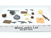 Lot #2 Battle Gear Accessory Pack 5 Set 1987 Weapons Guns Gi Joe Vintage