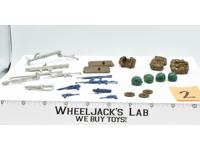Lot #2 Battle Gear Accessory Pack 2 Set Complete 1984 Weapons Gi Joe Vintage