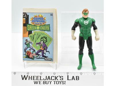 Green Lantern W/Comic Super Powers 1984 Kenner Vintage Action Figure DC Comics