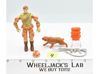 Spearhead &amp; Max #4 V1 1988 GI Joe ARAH Hasbro Vintage Action Figure