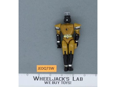 Chrome Dark Yellow Beetleborgs 1996 Bandai Action Figure