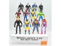 Lot #41 12 Spiderman Marvel Comics Superheroes Villains ToyBiz Kenner Figures