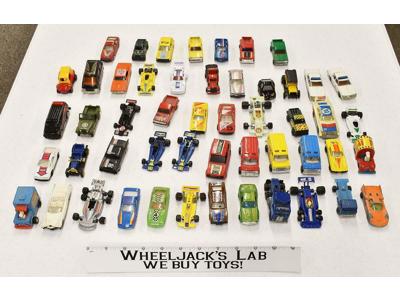 Car Lot of 54 Vintage Matchbox Super Wheels ERTL Toy Cars