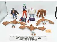 Lot #20 7 Batman DC Comics Superheroes Villains ToyBiz Kenner Action Figures