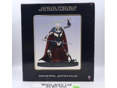 General Grievous Star Wars 2007 Attakus 1/5 Scale Deluxe Statue NEW MIB