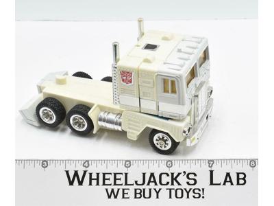 Ultra Magnus CAB RT WHITE 1986 G1 Transformers Freightliner COE Figure